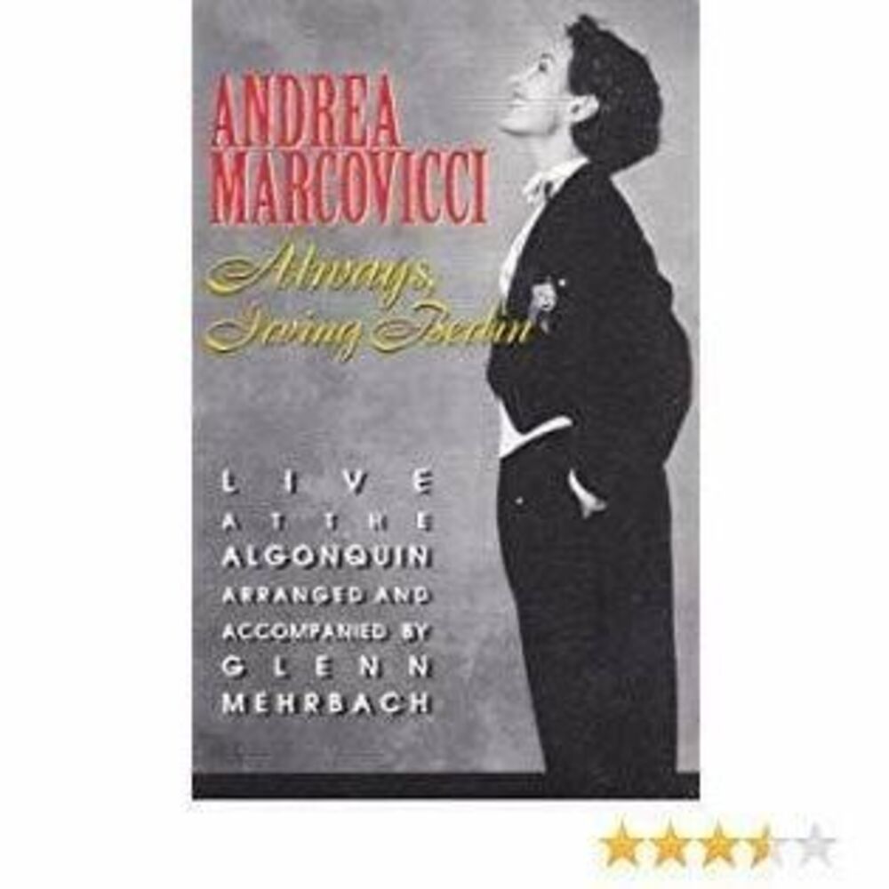 NEW! ANDREA MARCOVICCI - Always,‎ Irving Berlin - CD RARE & OOP